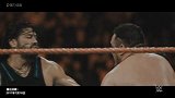 WWE-17年-慢镜头看比赛：罗门恶战萨摩亚乔遭斯特劳曼搅局-专题