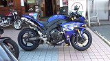 机车：街拍雅马哈R1换装吉村排气