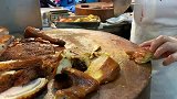 香港美食：香港烧腊店，豉油鸡烧味饭的分解，一分为十很专业