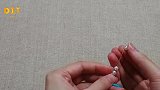 创意手工DIY，珍珠毛线花朵的简单制作方法