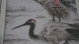 理发师用头发作画，圆少时梦想