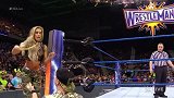 WWE-17年-SD第911期：女子单打赛卡梅拉VS路人甲-全场