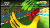 世界杯-14年-小组赛-C组-第1轮-哥伦比亚队詹姆斯罗德里格斯抢点劲射破门-花絮