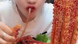 狠吃八爪鱼腿面条
