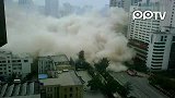 昆明老市政府大楼定向爆破视频