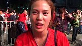 只有羡慕！16年韩国美女球迷泪目：击败德国太自豪了
