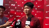 U19国青蹇韬：很幸运和里昂一线队合练 若打中乙还需适应