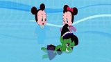 米奇老鼠：坏女孩遇难，被米奇米蓝救助之后，才意识到自己的错误