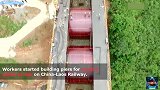 中国第一座使用胶合技术的铁路桥完成！全长6公里