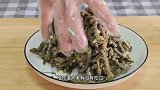 毛毛虫蒸野菜，我家每年这时候都会储存一些，真的是好吃又营养