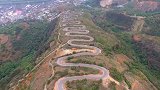 比山路18弯还厉害的山路！中国的68道拐 敢来飙车吗？