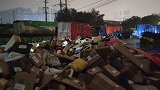 百世快递南京一站点千余包裹堆放工地泡水：被罚款七千