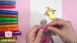 手工纸娃娃玩具：纸娃娃装扮，狐妖小红娘涂山苏苏装扮