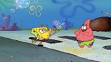 海绵宝宝：哇呜，海绵宝宝吹出了鸭子形状的泡泡，好厉害呀