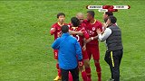 新疆雪豹后防短路 杨超声撞墙铲射亚泰反超一球