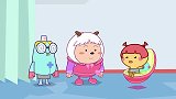 喜羊羊与灰太狼：挠痒痒机可以治病，沸羊羊怕痒，不愿意治疗