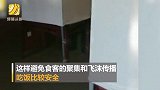 芬兰式吃拉面 甘肃一拉面馆1人1桌3面围帘 每桌间隔2米