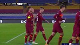 第23分钟罗马球员洛伦佐·佩莱格里尼进球 罗马1-0顿涅茨克矿工