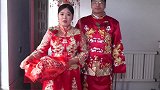 东北农村婚礼，车队好威风，再看看新郎的村，好让人羡慕