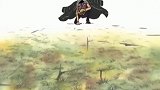《海贼王》克洛克达尔展现沙沙果实能力，直接将大地变成了荒地！