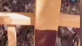 铁栏杆立马变木头，好家伙你以前是变魔术的吧
