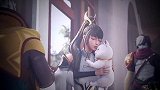 峡谷重案组：十九长了一身白毛那么可爱，上官婉儿被它吸引了