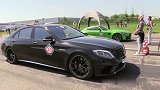 BRABUS奔驰S63比赛宝马M6，谁更快？一看便知！