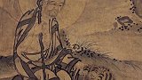 这幅《罗汉图》现藏在台北故宫博物院，是不可多得的文物。但是却因为画中温顺可爱的老虎而受到人们的关注。