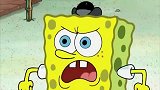 海绵宝宝：海绵宝哥与死鱼眼的决斗，最后这赢得好轻松啊！
