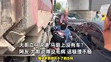 大妈骑电瓶车走快车道被“双重夹击”，大哥怒怼：没死就不错了！