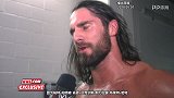 WWE-18年-2018爆裂震撼大赛赛后采访 罗林斯：为劳模冠军称号感到骄傲-花絮