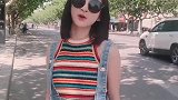 街拍双胞胎小姐姐，甜美可爱有气场，笑容让我久久不能忘怀！