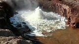 高原上的天然温泉，大自然太神奇了
