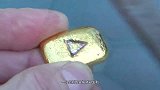 废弃黄金能变成什么样？牛人亲自演示，结局亮瞎眼