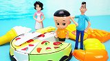 过家家玩具：大头儿子生日吃蛋糕