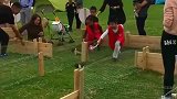 让孩子驱赶小猪猪，也是一项不错的运动