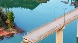 黄河最美断桥，路灯都安装了什么原因停工呢！