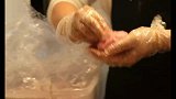韩国糖饼大师秀，爱心的形状蛮可爱的