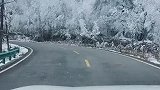 这段路上的，雪景真美