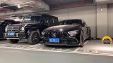 字样的奔驰车标，这台巴博斯奔驰，让一旁的大都低调了！