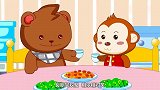 兔小贝儿歌《世界真细小》人人常欢笑 不要眼泪掉