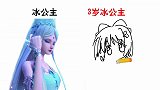你见过3岁的冰公主吗？网友：可爱极了！