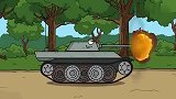 坦克世界动画：沼泽怪物