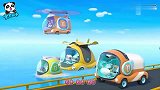 宝宝巴士：救援队出动了，有工程车潜艇和直升飞机
