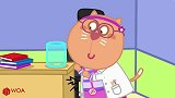 儿童卡通片：小萌娃变成医生修补玩具
