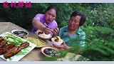 胖妹和奶奶吐槽大洋懒，奶奶袒护孙子，胖妹和奶奶祖孙情破裂