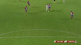 瓦拉内禁区内推射遭门线解围 魔笛左脚弧线斩稍稍高出