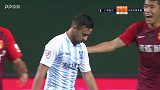 第2分钟广州富力球员萨巴射门 - 打偏