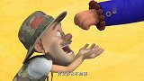 熊出没：游客到森林旅游，小动物都出来，热烈欢迎游客！