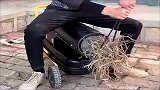 农村大哥发明的取暖机，取暖速度是挺快的，就是太耗电了！